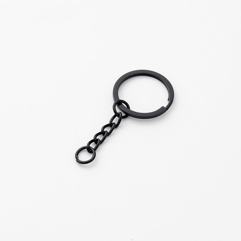 25mm keychain single loop