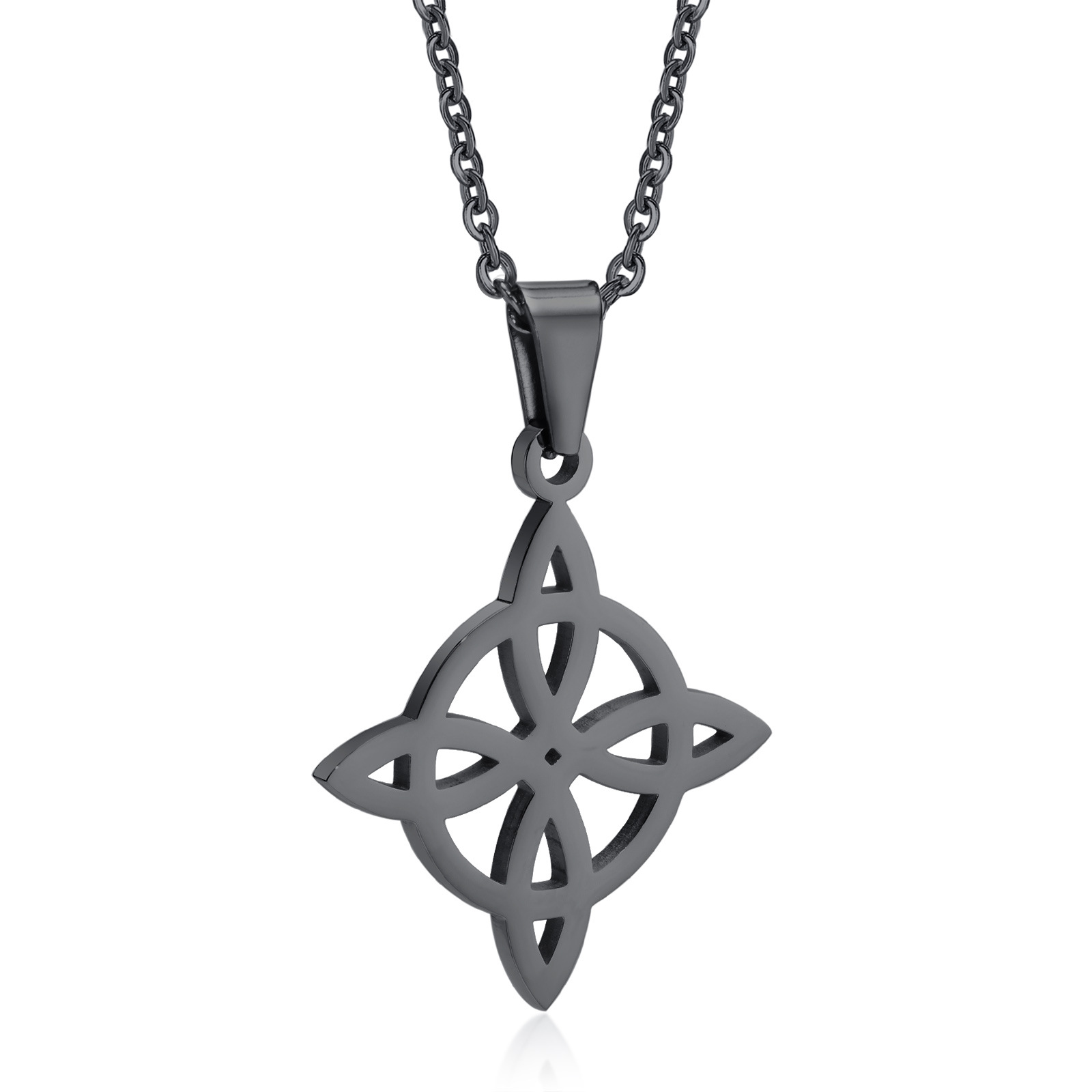 2:Black pendant   chain