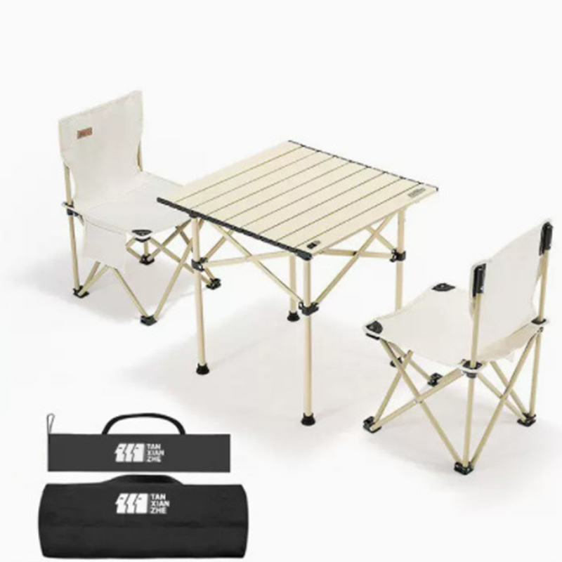 Extra large off white Three-piece set for square table
