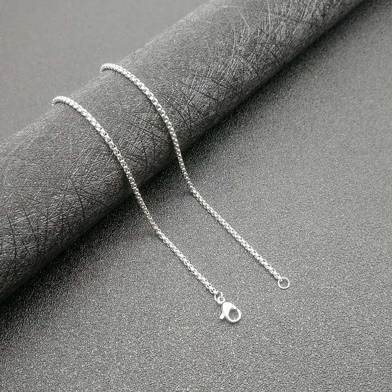 4:Steel color 2mm*60cm chain