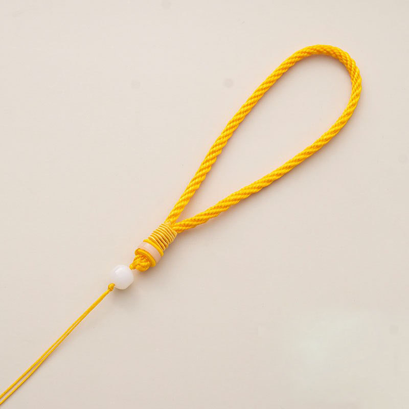 Coffee color+tail rope amarillo dorado