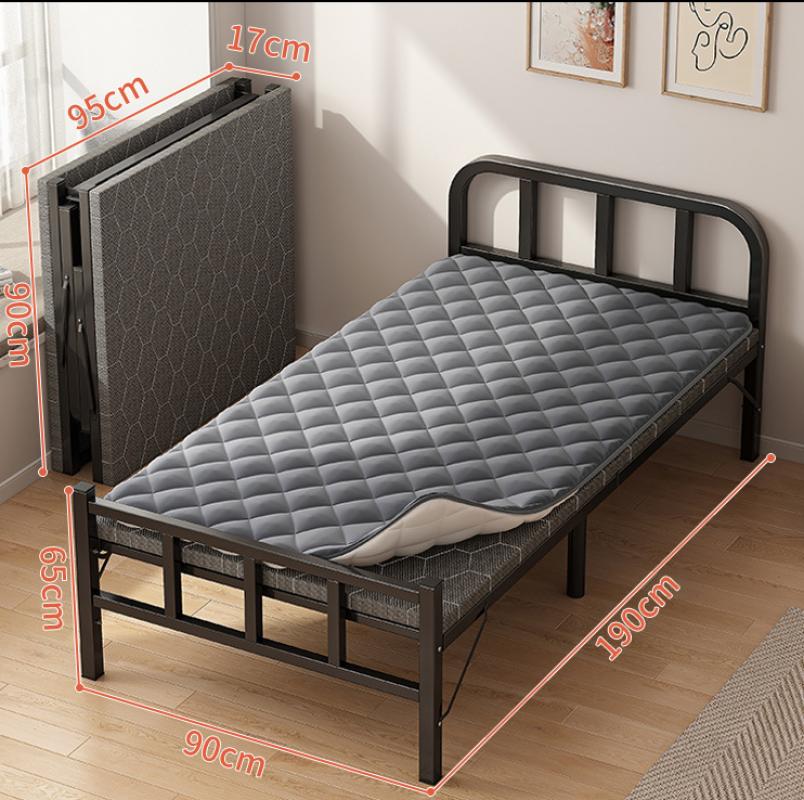 [Upgraded square tube   ice silk mattress] 90cm wide