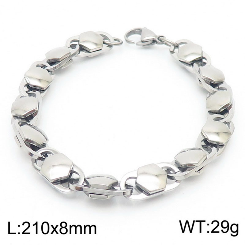 5:Steel B bracelet