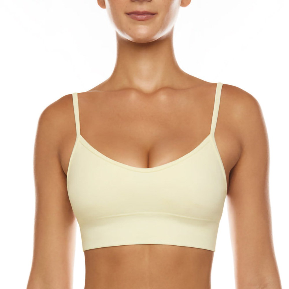 Off-white halter bra