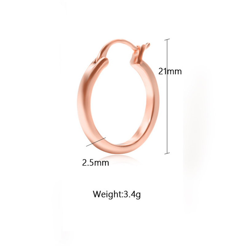 Large copper plated with rose gold