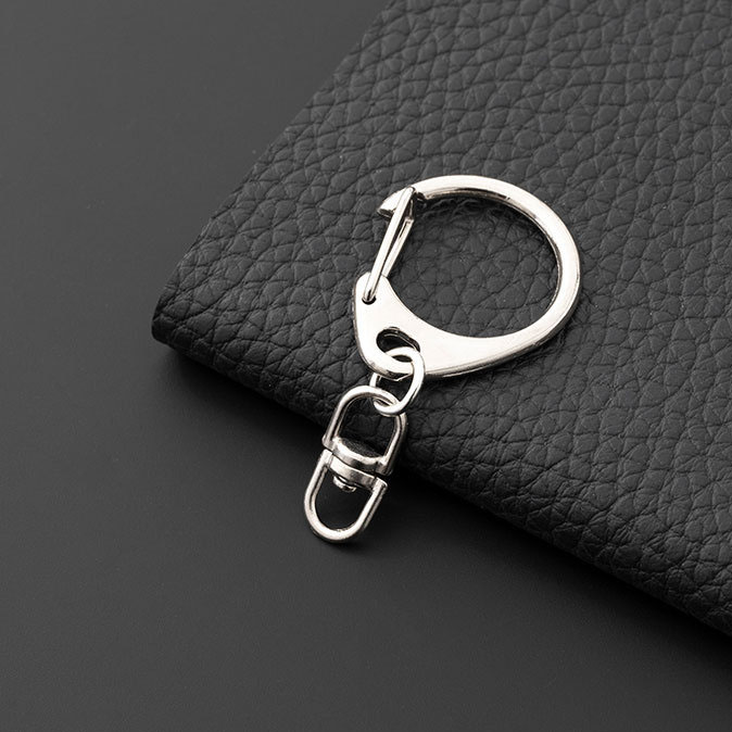 Small C-port hanging 8-figure buckle   open ring