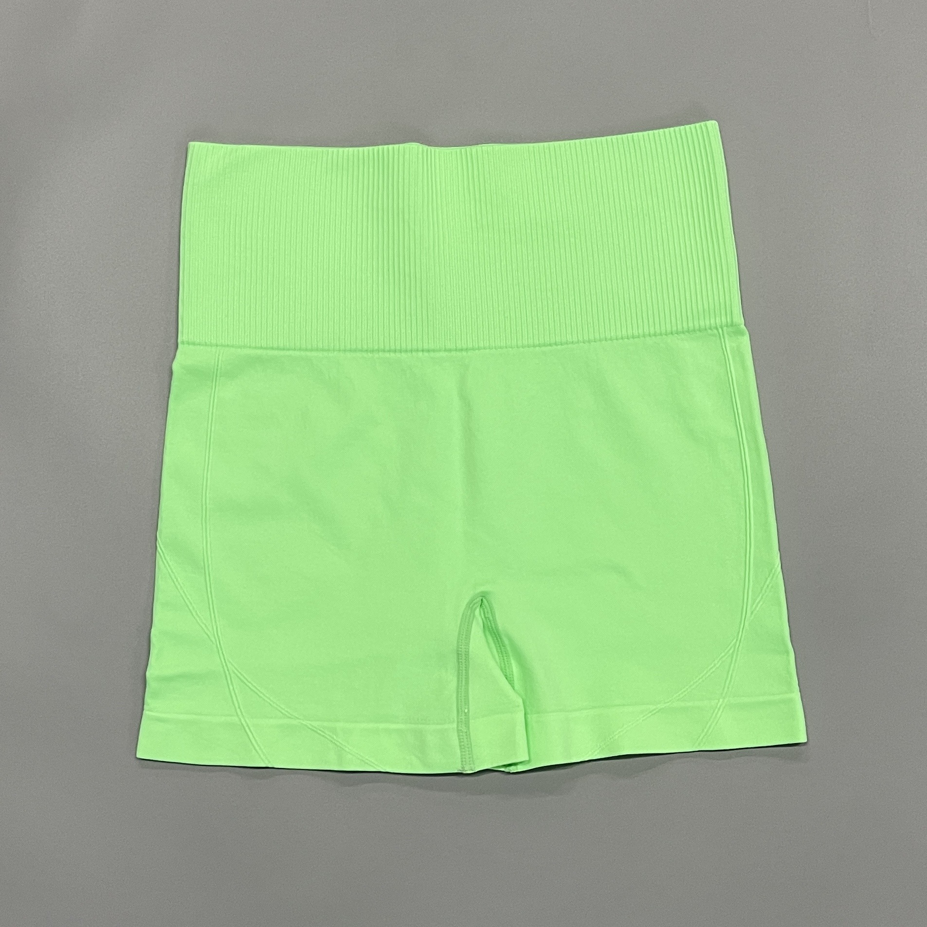 fluorescent green shorts