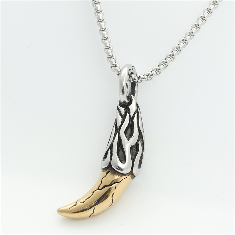3:M-gold pendant (without matching chain