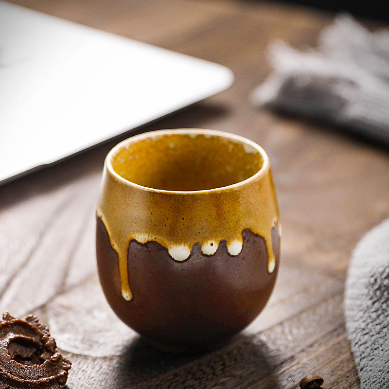 Egg cup - Coffee color