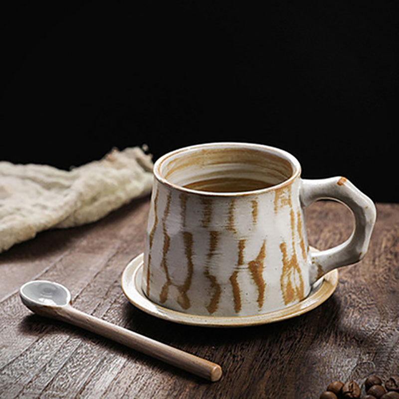 Three-piece coffee mug set - Beige