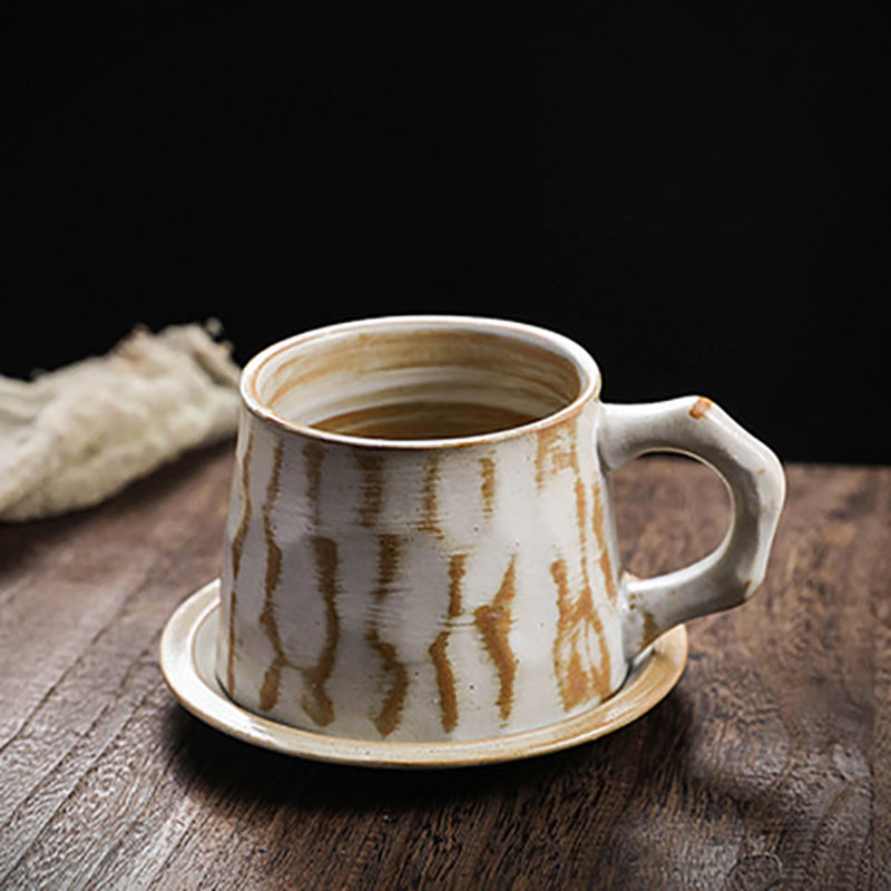 Two-piece coffee mug set - Beige