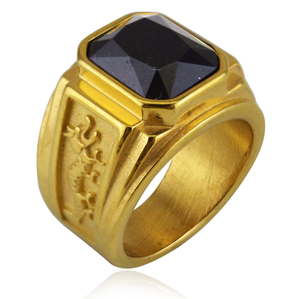 8:Gold black diamond