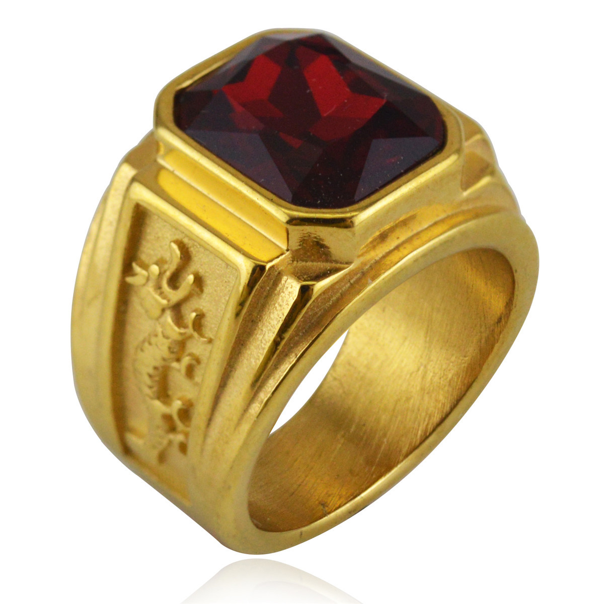 9:Gold red diamond