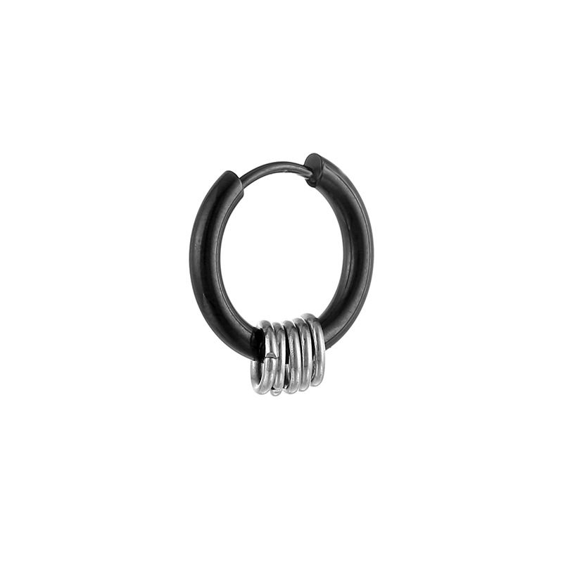 Black steel ring