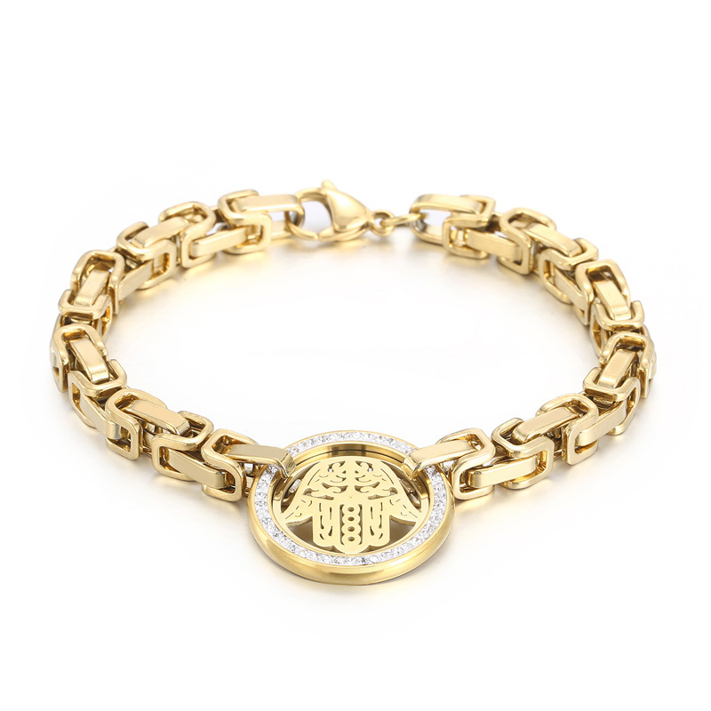 1:Gold bracelet