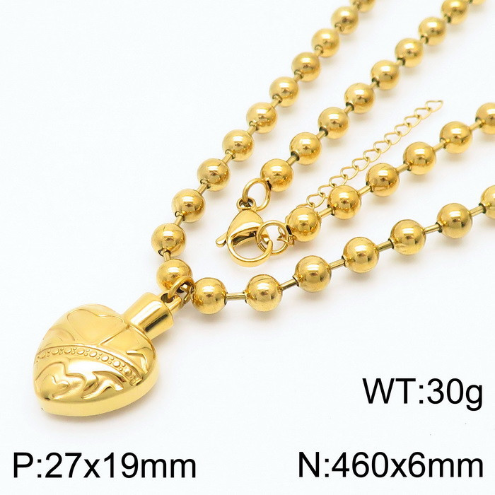 3:Gold necklace