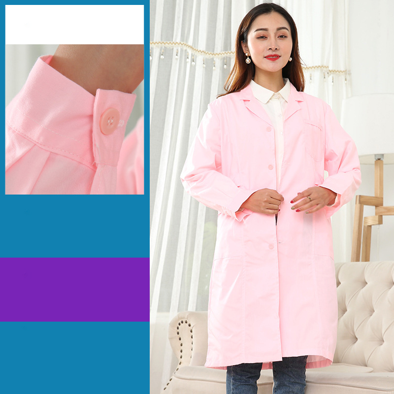 Pink nurse dress for women