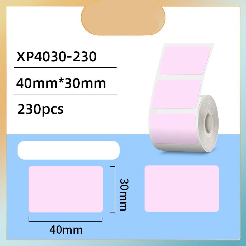 Pink 40*30mm- 230 pieces