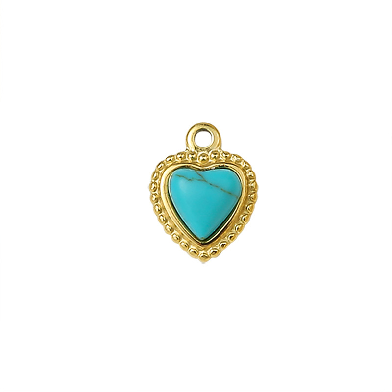 blue turquoise 8x11mm