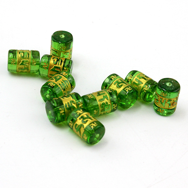 Clear green small 8*12mm
