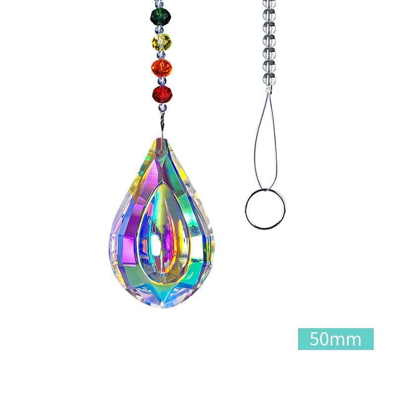 50mm Electroplated AB Color Pendant Chain