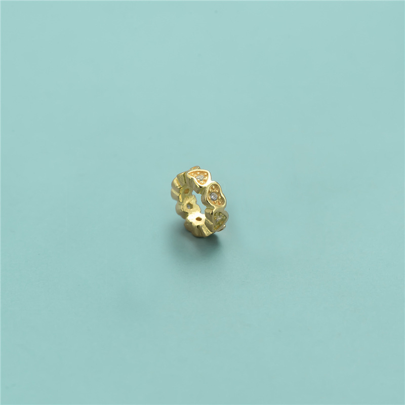 gold color plated 5.5x2.5mm, hole 3mm