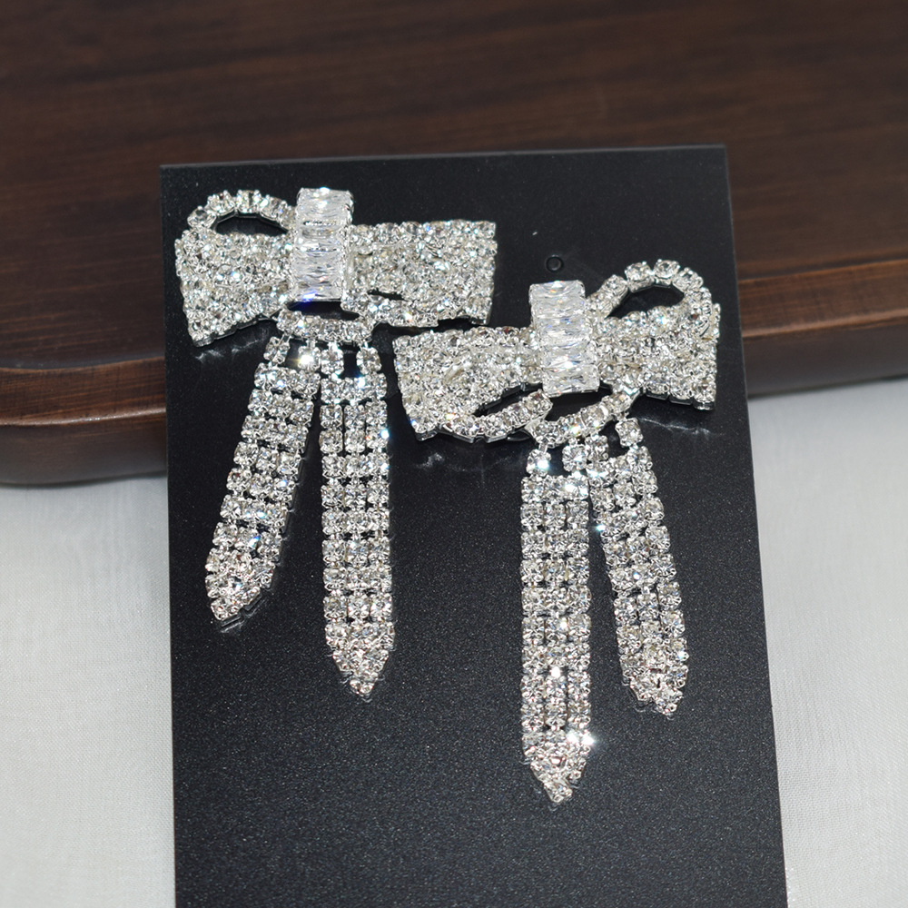 2:Silver stud earrings