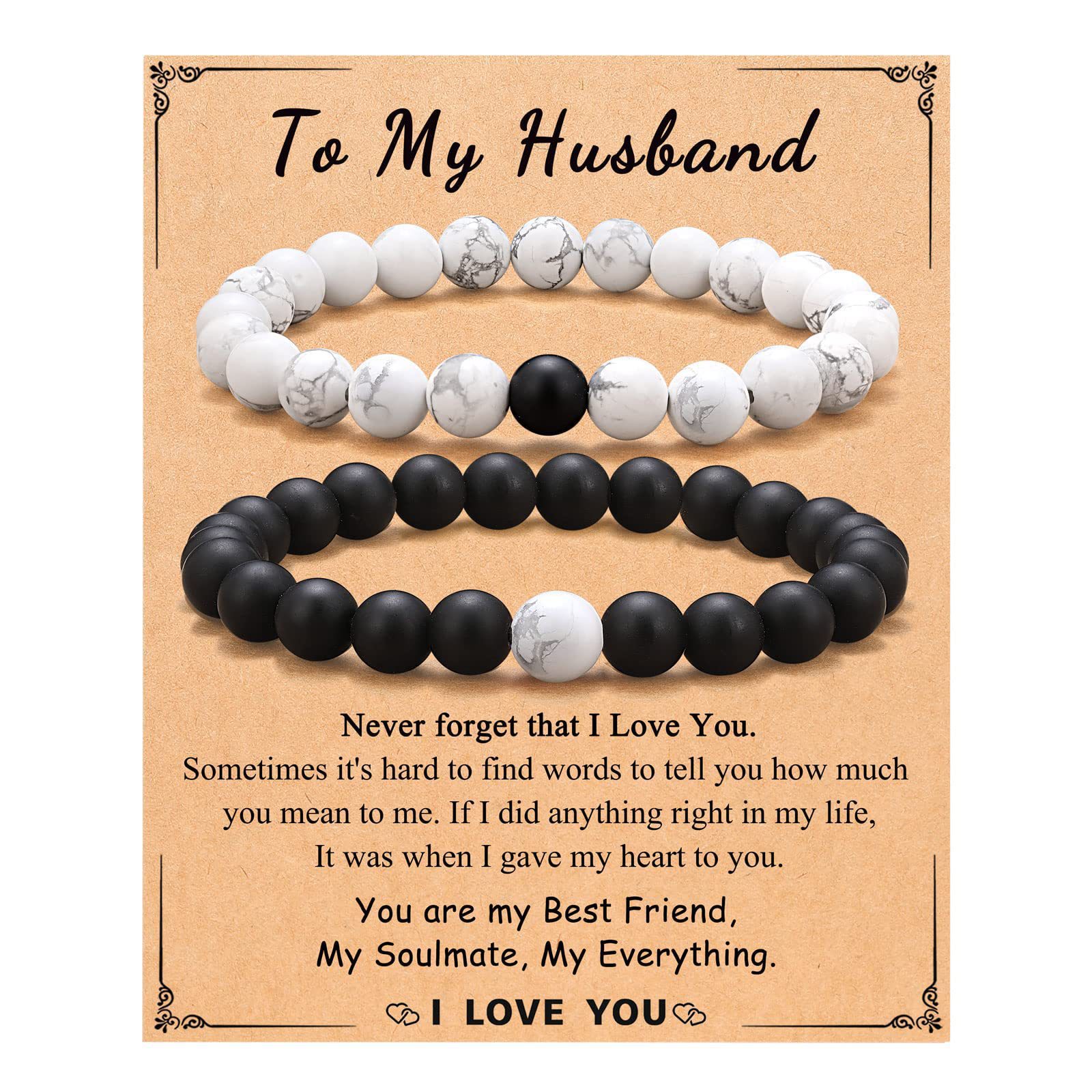 9:Black and white set and Husband card