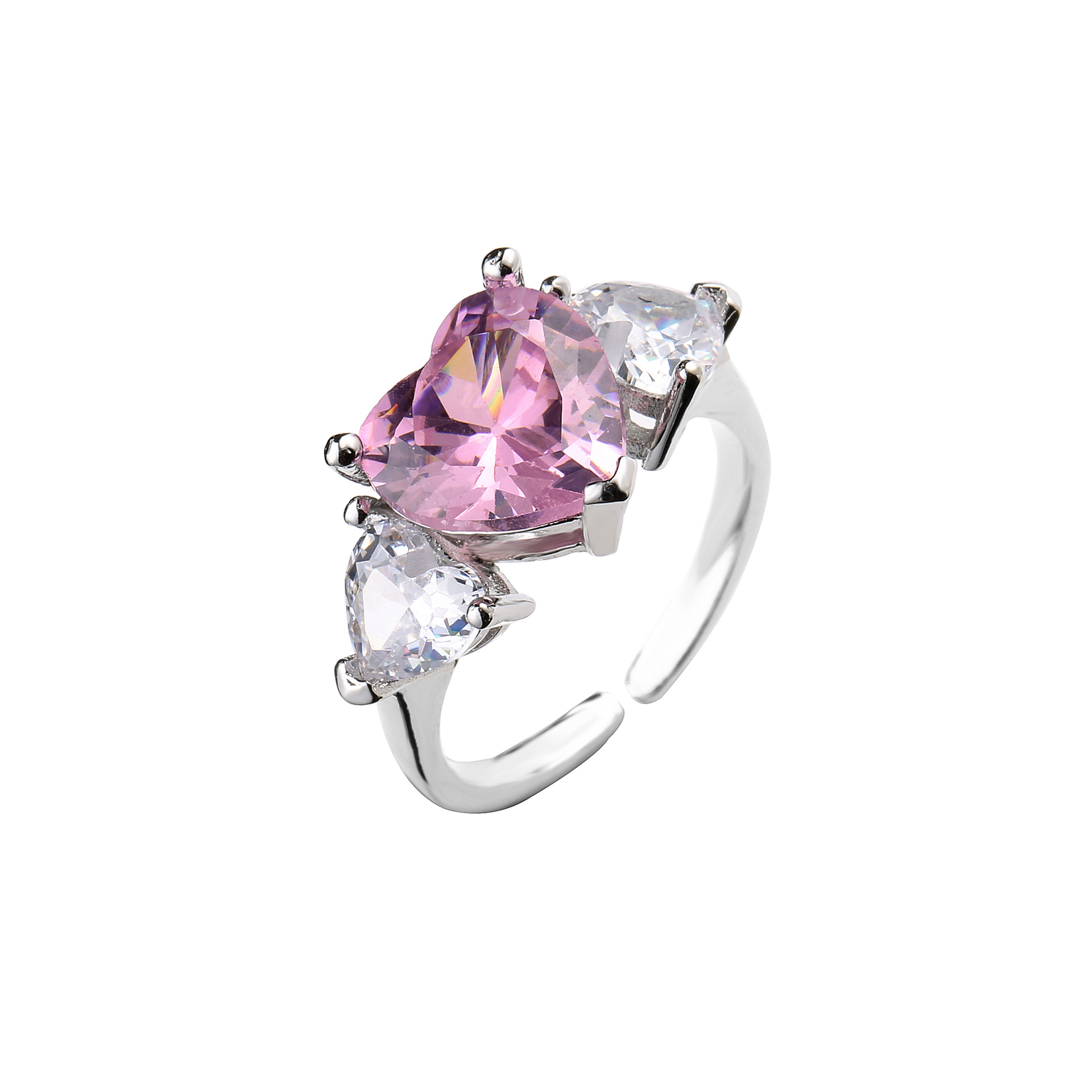 Platinum Pink White Diamond 1