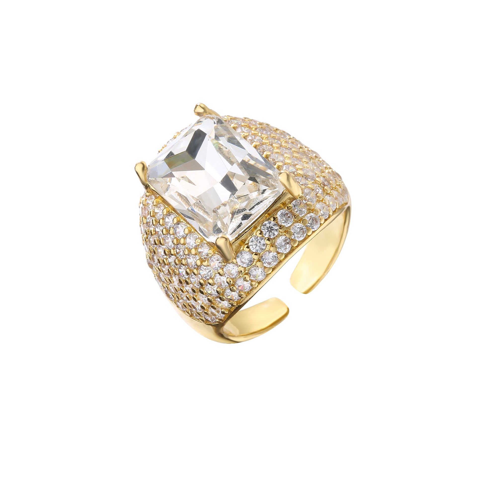 1:Gold White Diamond