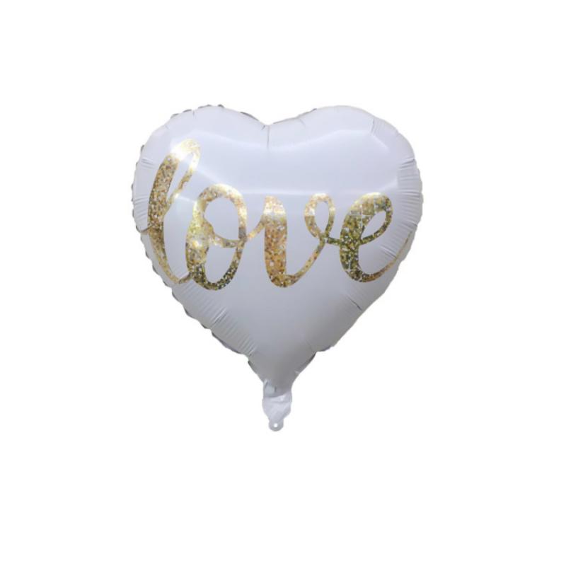 18-inch Love heart-shaped ball