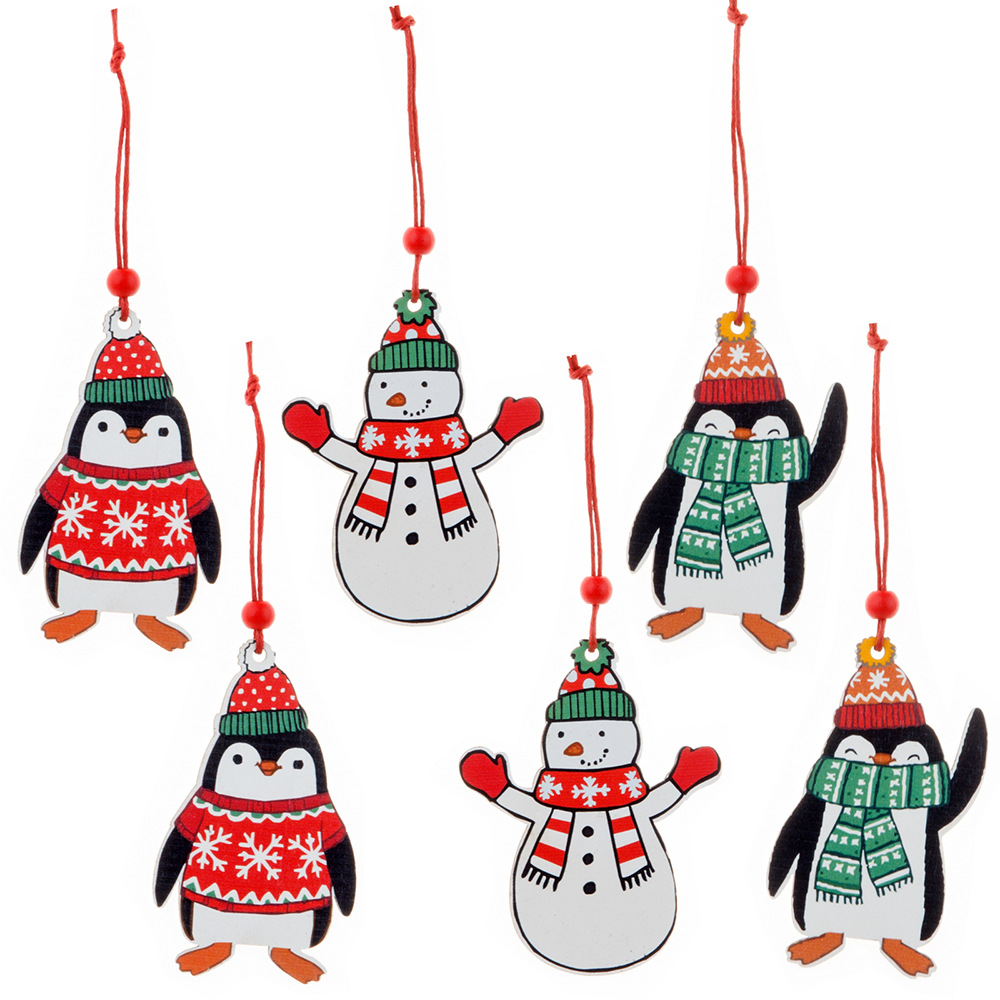 Snowman penguins