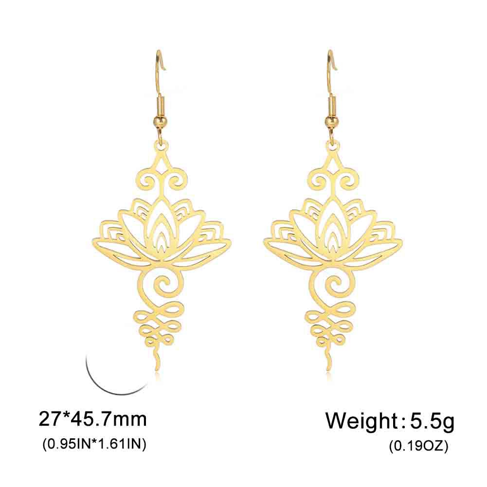 4:Golden earrings