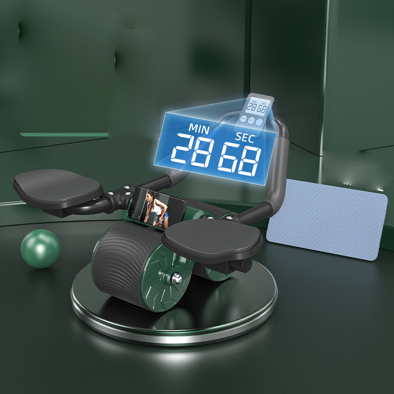 Basalt green   phone stand   automatic rebound   mat   counter