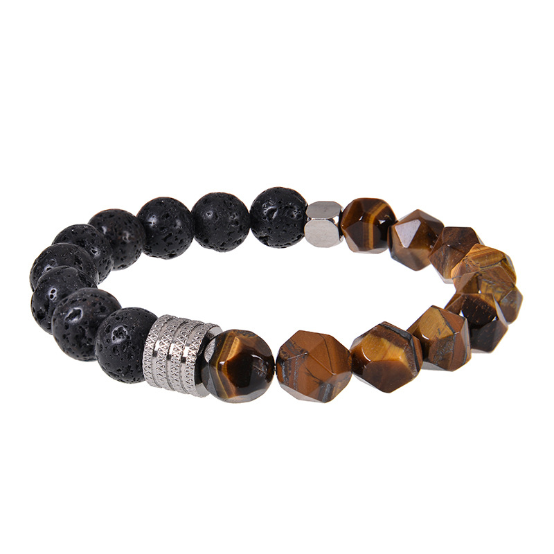 Map Stone and Tiger Eye