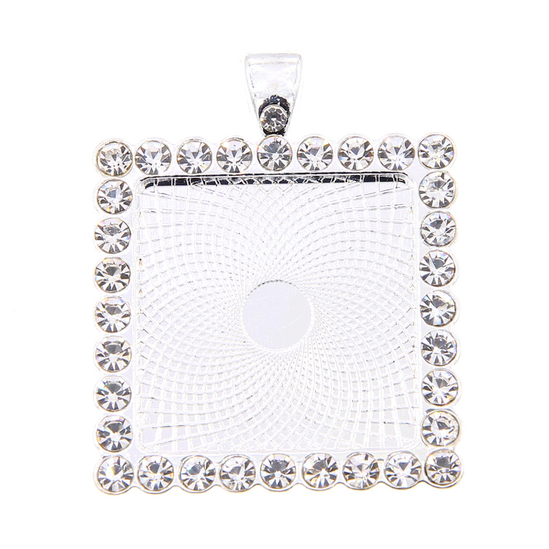 1:Silver white diamond
