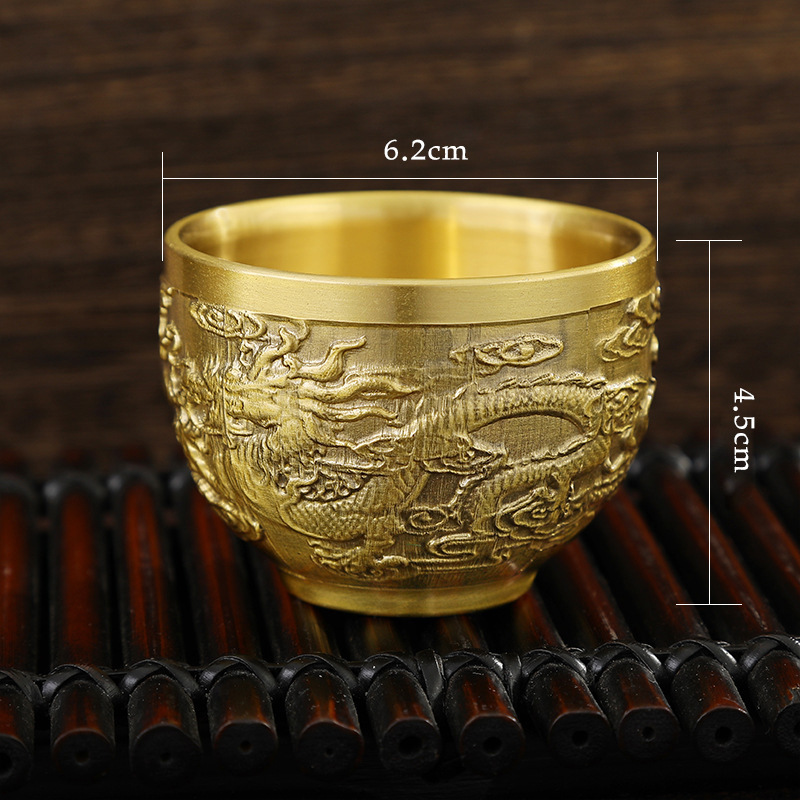 Dragon and phoenix cup