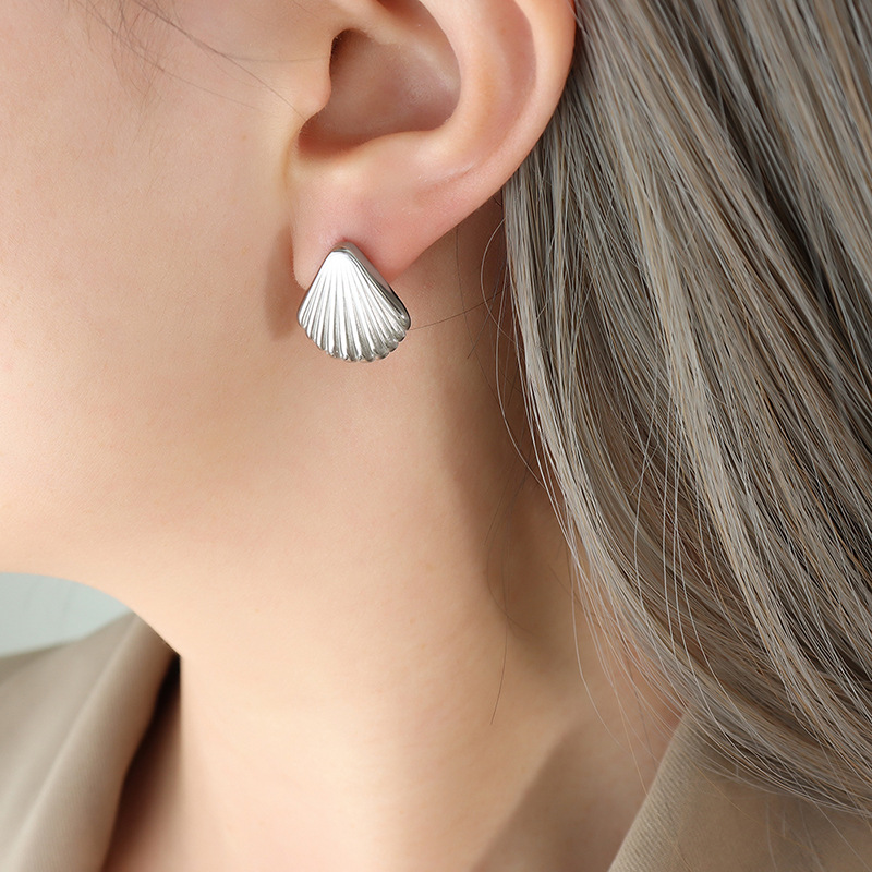1:Steel earrings