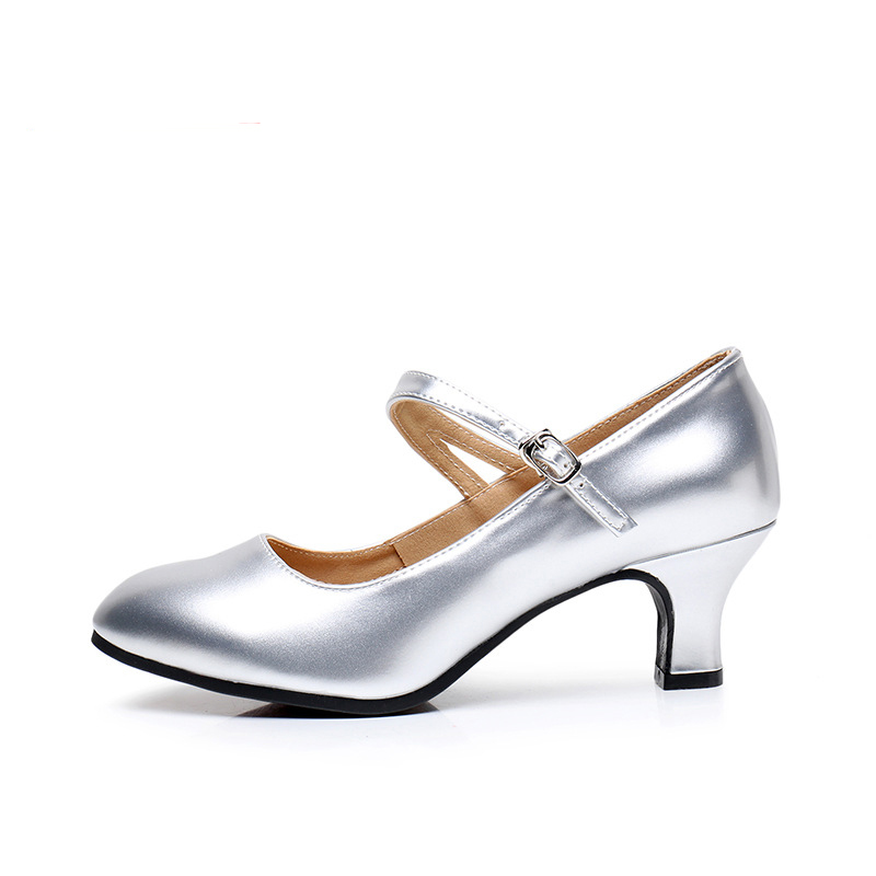Silver -5.5cm heel