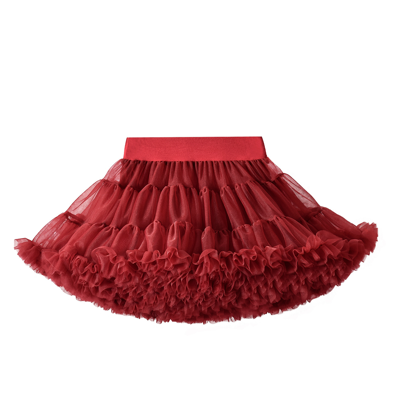 tutu skirt [wine red]