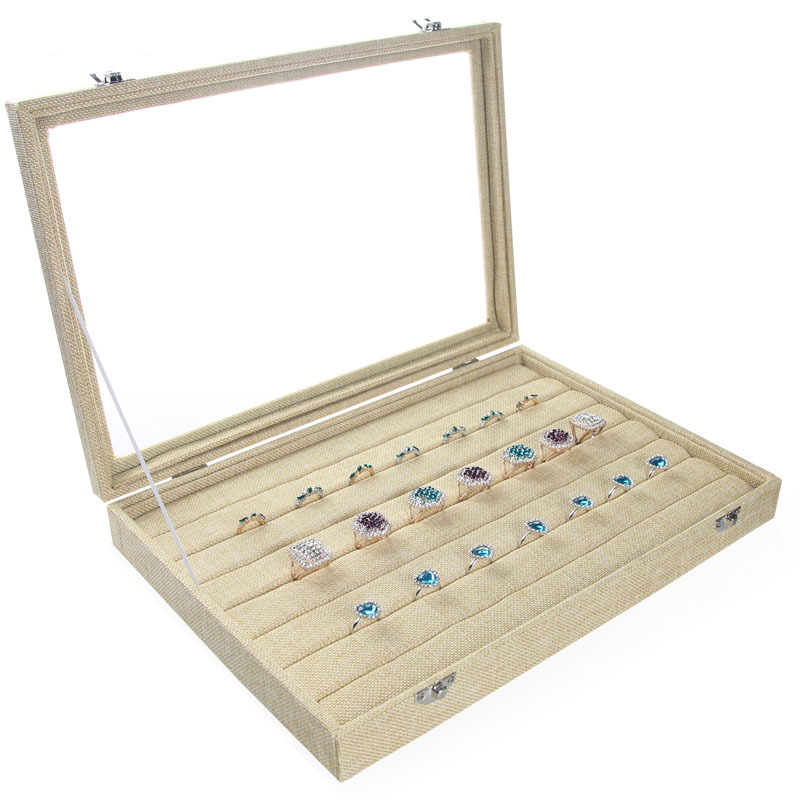 Jewelry box 24 linen