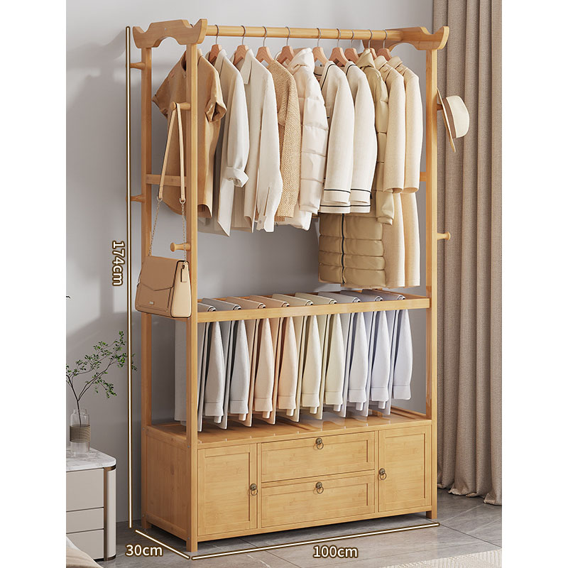 100 Plain color pants rack with rollover strap