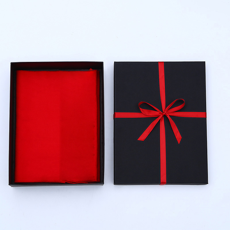 1:Black and red ribbon