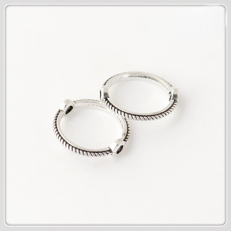 Antique silver 6# about inner hole 6.3mm