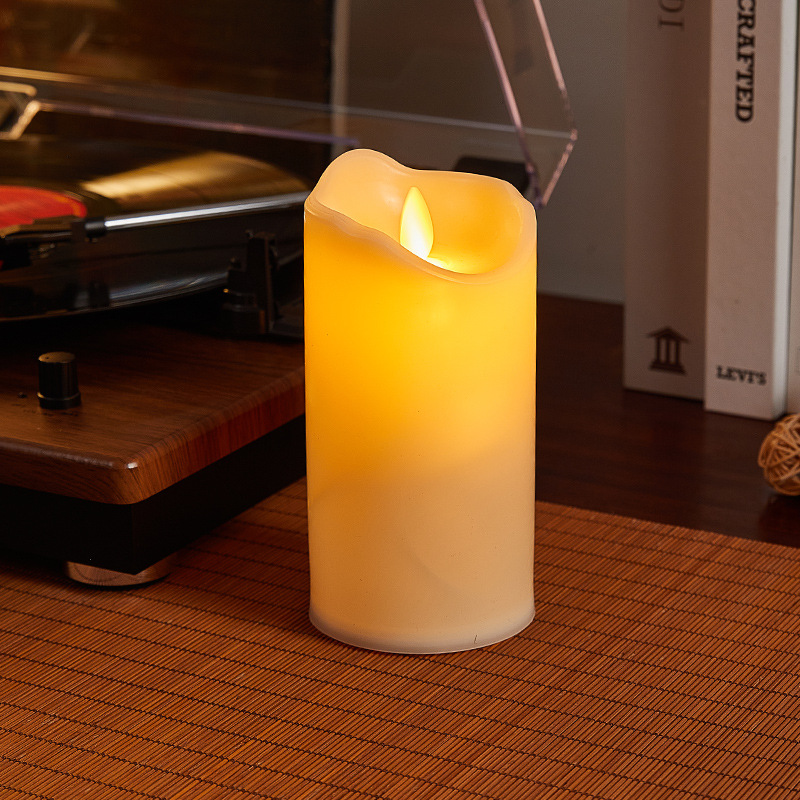 Electronic candle size
