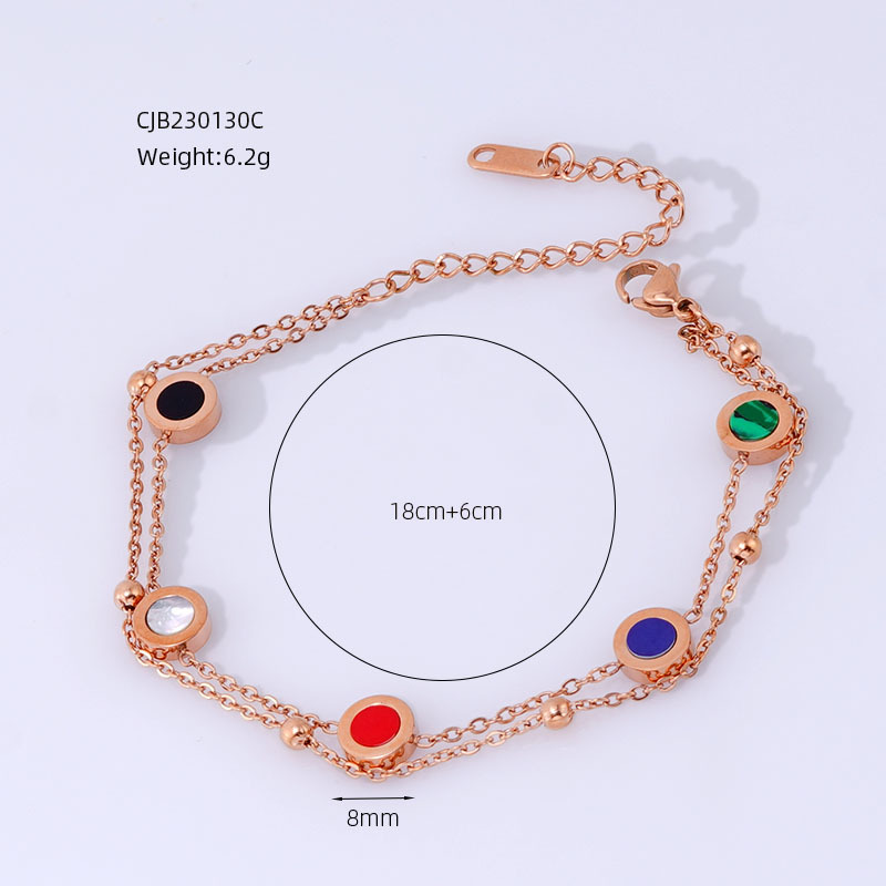 Color (Rose gold chain)