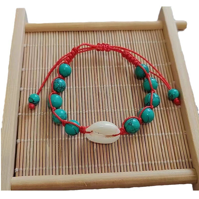 Red rope turquoise