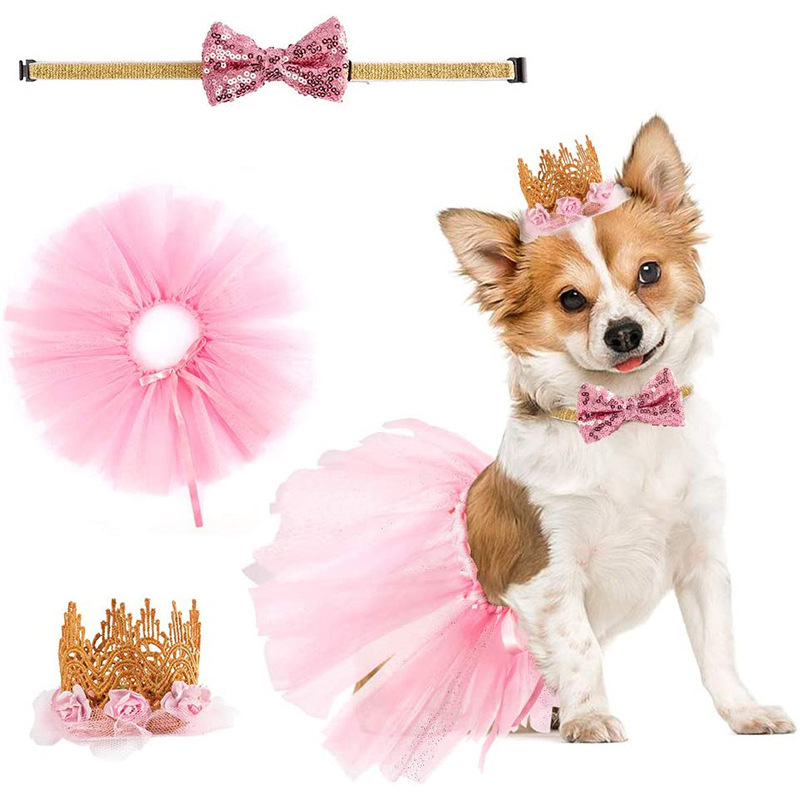 Dog crown set