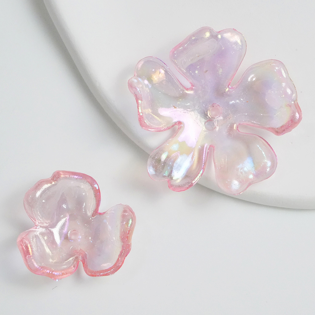 light pink 166# Large five-lobe 31mm about 320 PCs