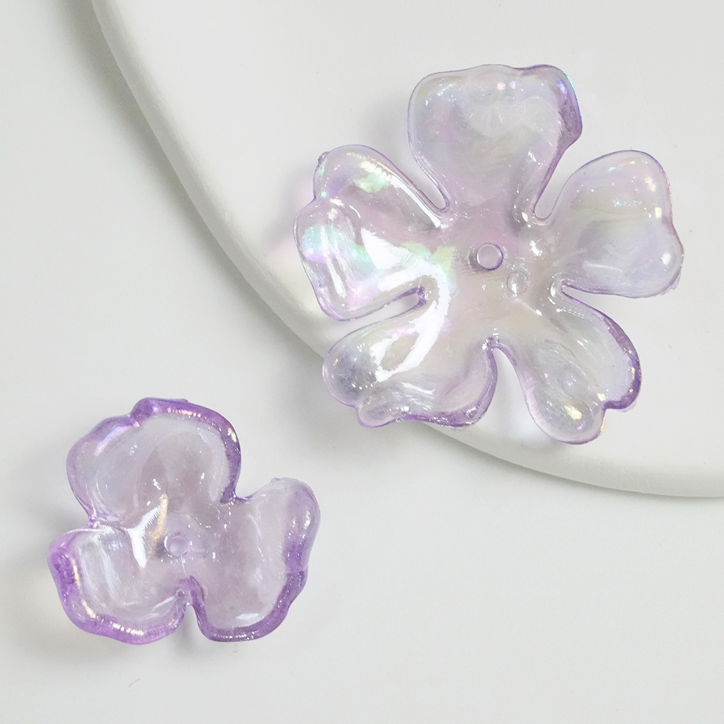 light purple 166# Large five-lobe 31mm about 320 P